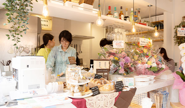 カフェの貸切利用